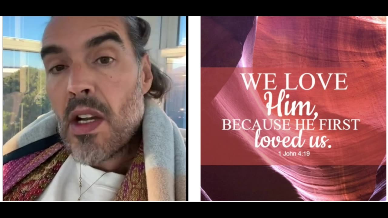 Russell Brand speaks about the essence of our christian faith-LOVE