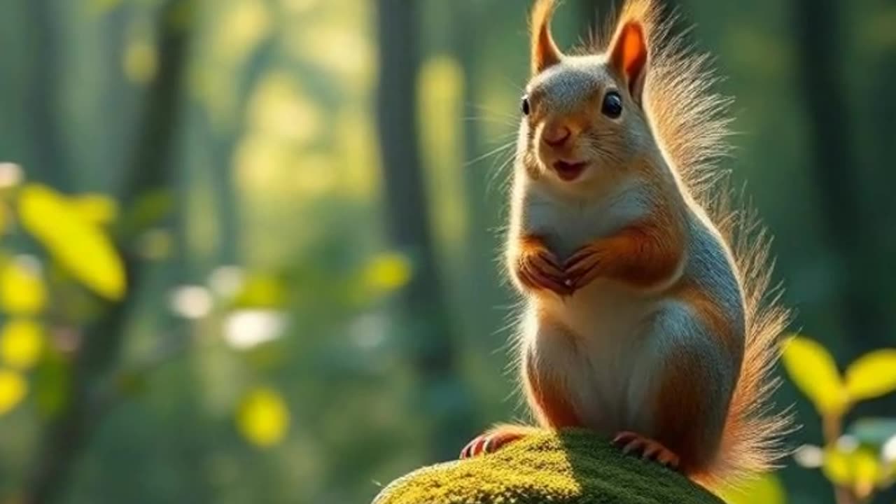 The Secret Life of a Squirrel 🐿️ | Curious, Clever & Cute Moments in the Wild