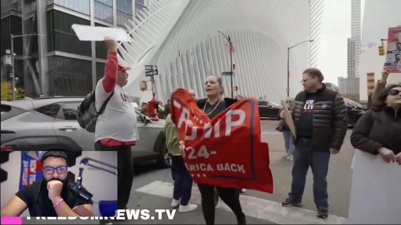 OMG!! New Yorkers KICK Zohran Mamdani out of NYC As they MARCH the Streets Against Communism!!!