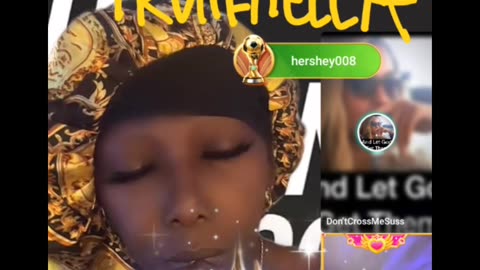 FAMGONATURAL & MRS THERESA EAT THE MESSY CALLER UP ON SWEETS2HAVE LIVE
