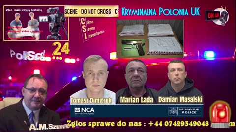 Kryminalna PO lonia - Polscy Przemytnicy Narkotyków - Anglia