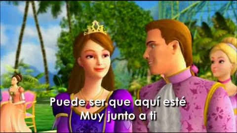 Cuando El Amor Llega _ Karaoke Instrumental _ Barbieü6¥4 como La Princesa de la Isla 360p