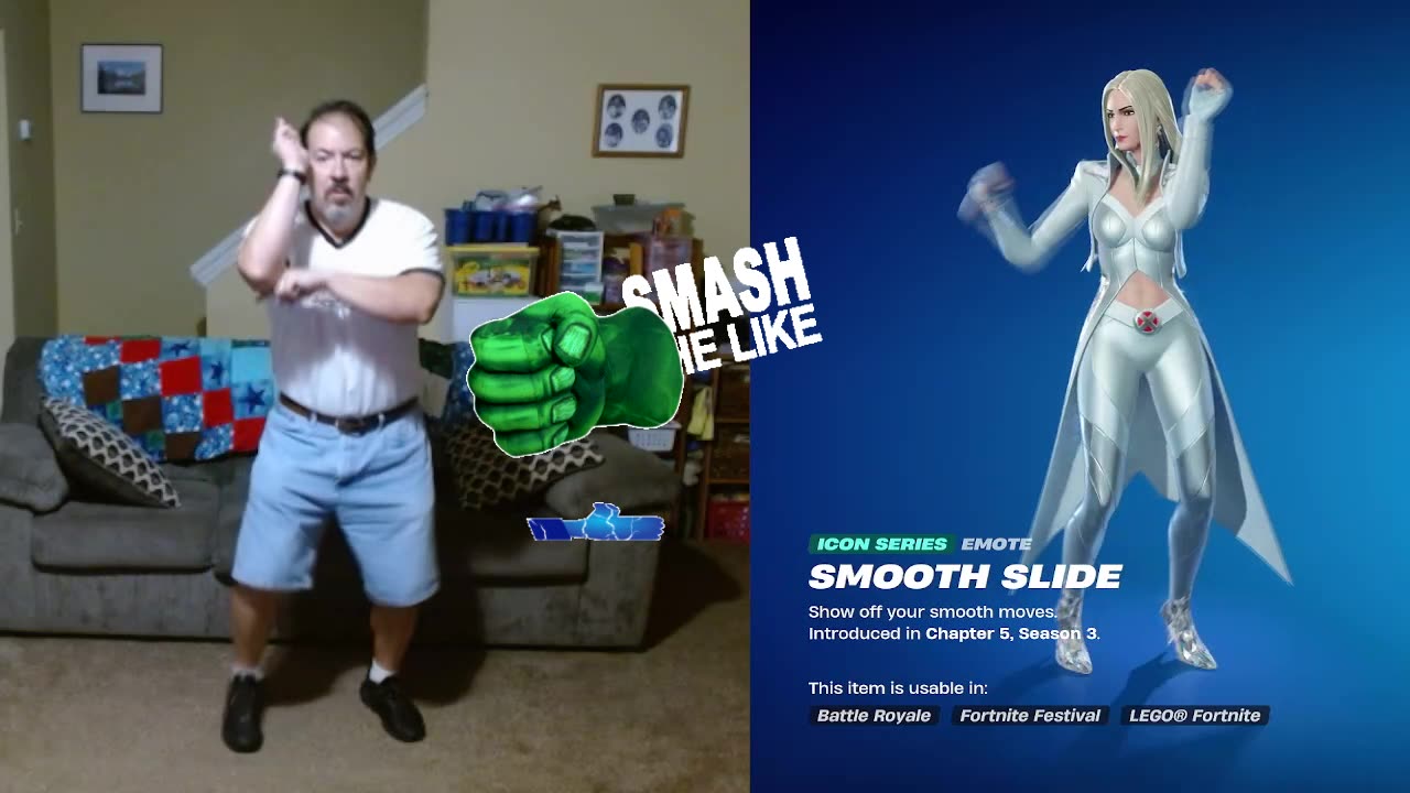 FFG Dance Fortnite Emotes Smooth Slide