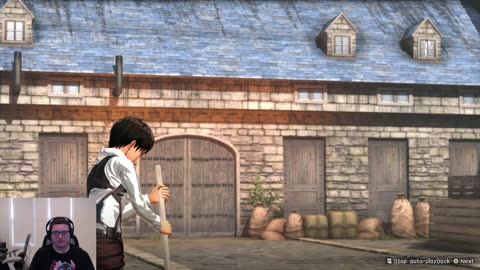 Relaxing with some Attack On Titan 2