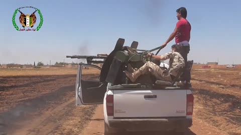 🚙🌍 Syria Conflict | FSA Mountain Hawks Clash with IS near al-Raghibiyah | RCF