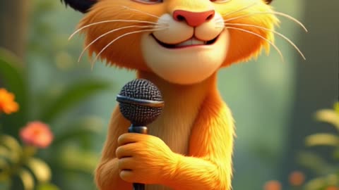 Sư Tử Con Tập Gầm
