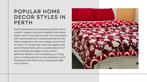 Where to Find the Best Home Decor Perth Collections