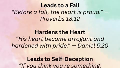 God Humbles the Proud
