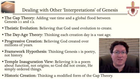 Dealing with Other 'Interpretations' of Genesis 1