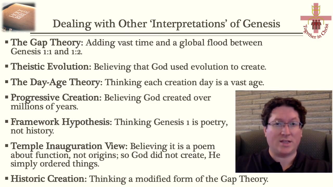 Dealing with Other 'Interpretations' of Genesis 1