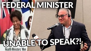 WEIRD! Watch the Liberal health minister freeze when I ask her about the ostriches!