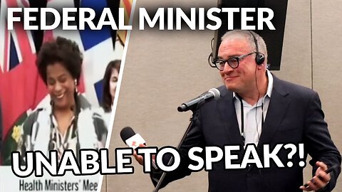 WEIRD! Watch the Liberal health minister freeze when I ask her about the ostriches!