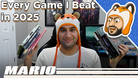 Here's Every Game I Finished in 2025! - The Beat a Game Per Month Challenge