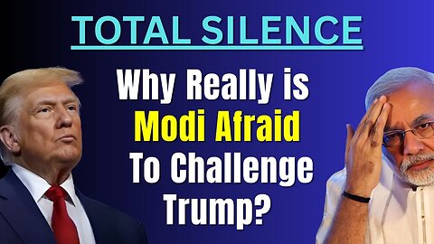 5 Reasons MODI Is QUIET About TRUMP's Ceasefire Claims