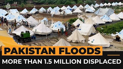 More than 1.5 million displaced by Pakistan floods
