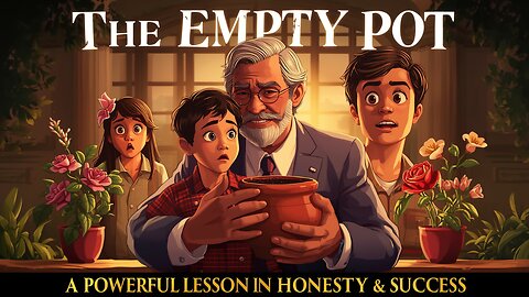 The Empty Pot story: A powerful lesson in honesty & success // Life lesson 1 //