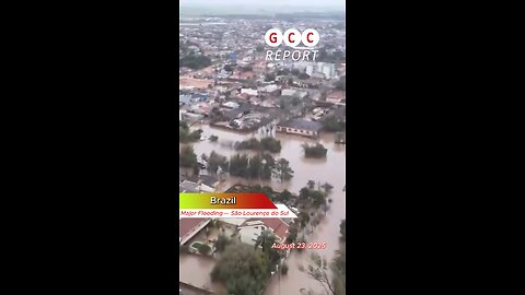#Brazil #RioGrandedoSul #SaoLourencoDoSul #flood #rain #emergency #disaster #destruction #anomaly