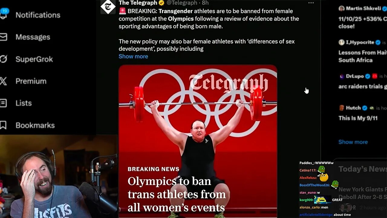 They cannot deny reality anymore..