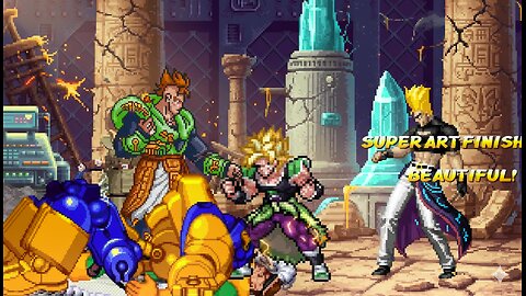 Team Mango Sentinel vs Team Android 16 EPIC MUGEN BATTLE (Non-Stop Action)