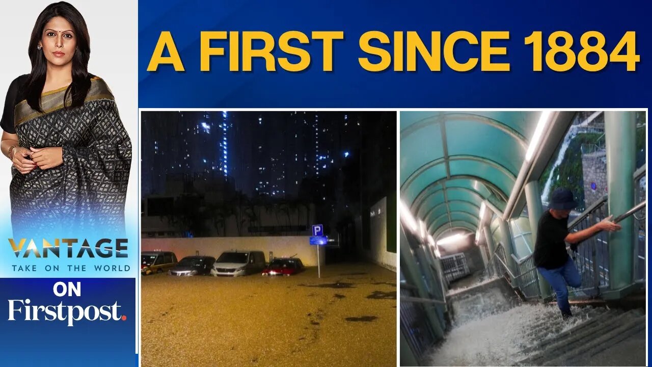 Record Rainfall Brings Hong Kong to a Halt, Shuts Schools and Hospitals | Vantage with Palki Sharma