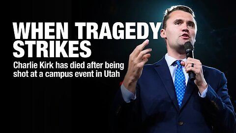 Responding to Charlie Kirk’s murder!