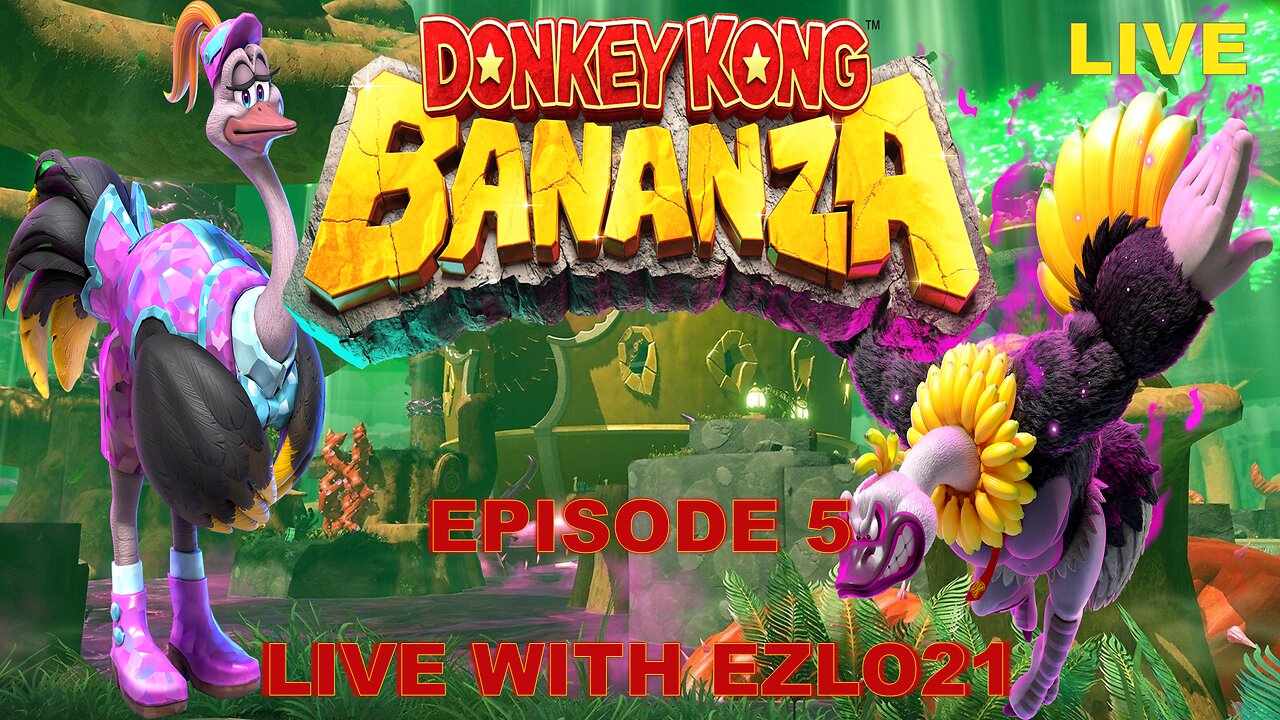 "From Country to Bananza: My Donkey Kong Journey continues with Bananza!" | Live with EZLO21