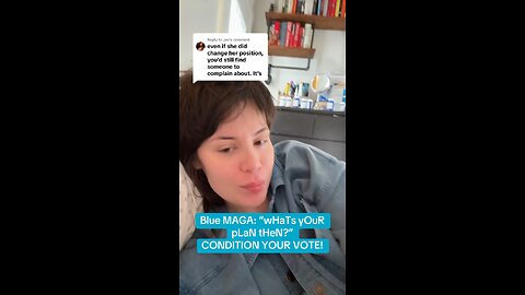 Blue MAGA: wHatS yOur pLaN???