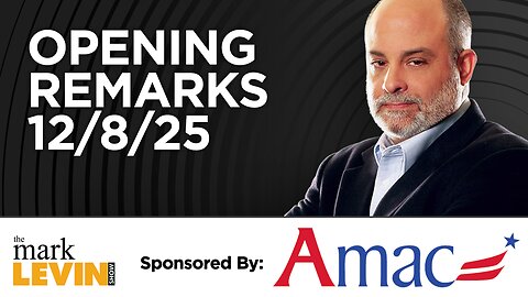 Mark's Opening Remarks - 12/8/25
