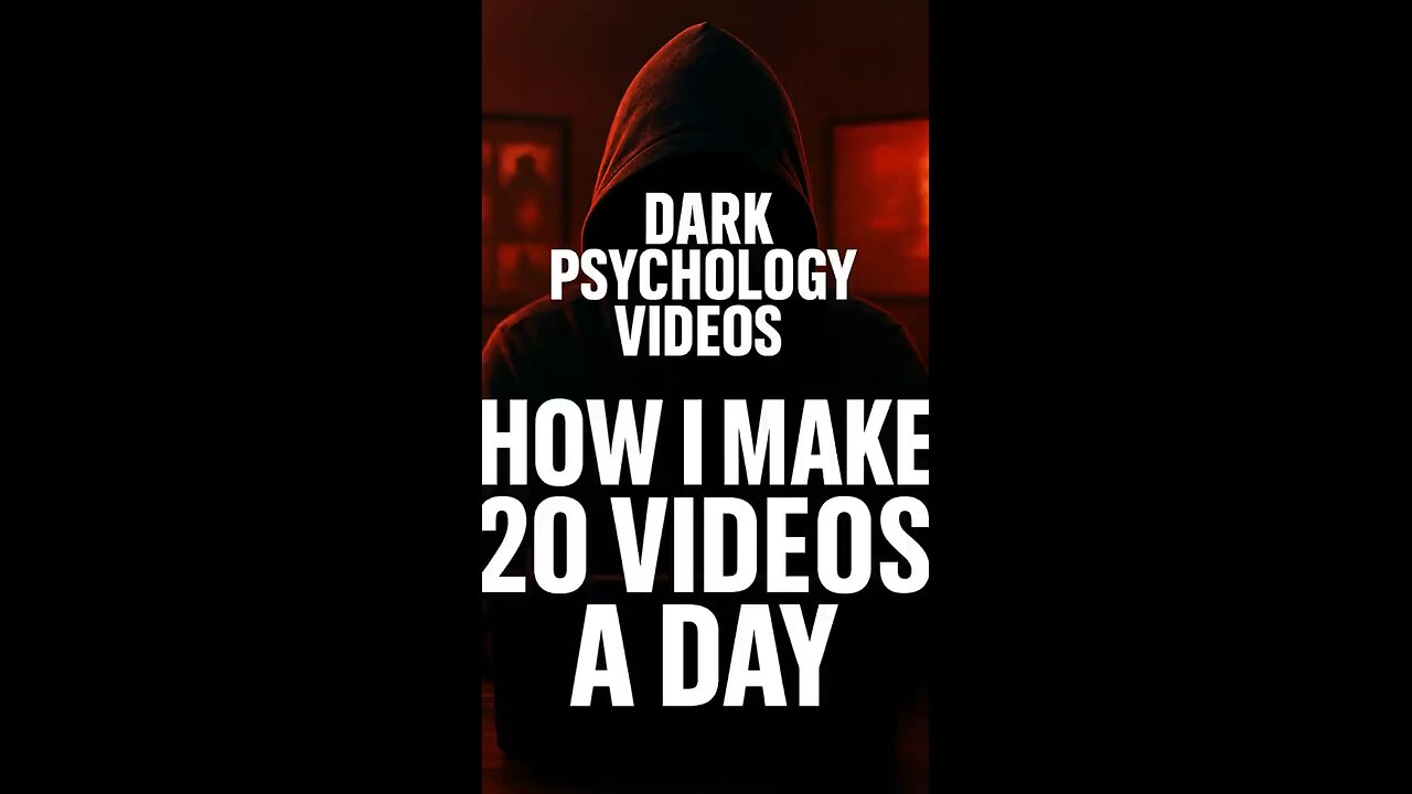 How I Built a Machine That Creates 20 Videos a Day