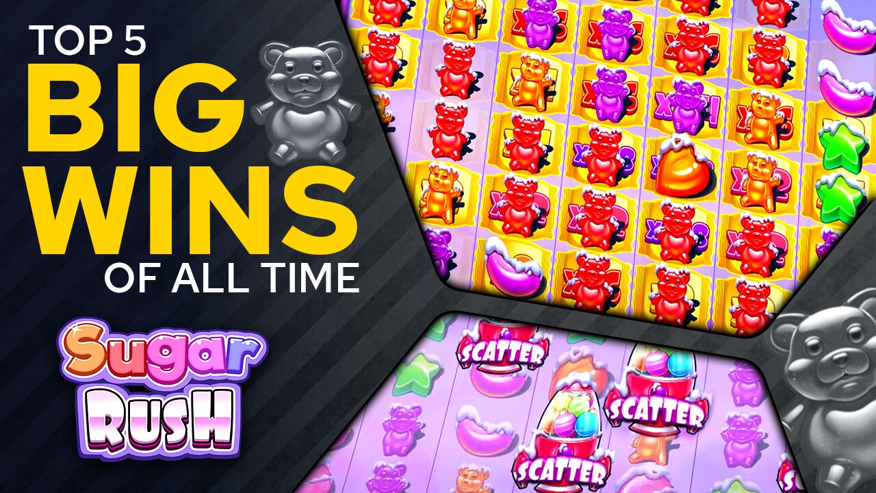 Big WINS on Sugar Rush - Top 5