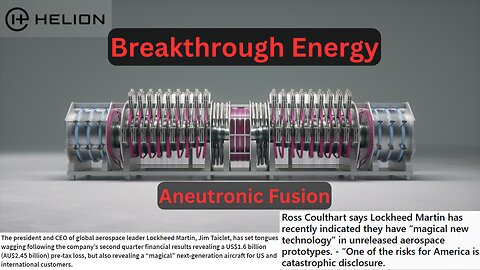 Breakthrough Energy - Aneutronic Fusion