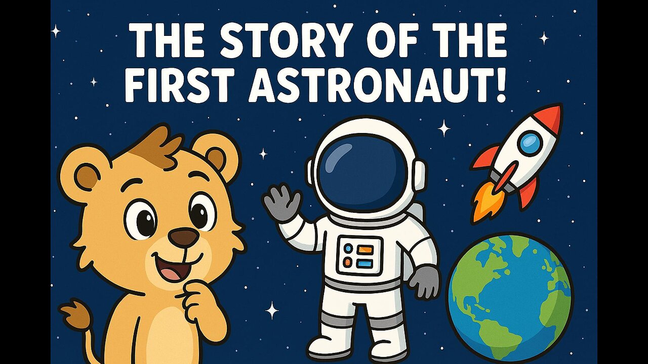 The Story of the First Astronaut! 🚀 | Curious Cub