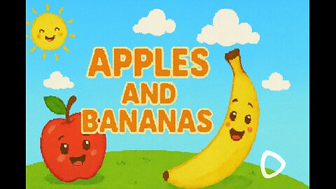 Apples and Bananas in the farm song + more compilation | Nursery Rhymes and kids songs । funny clip ।।