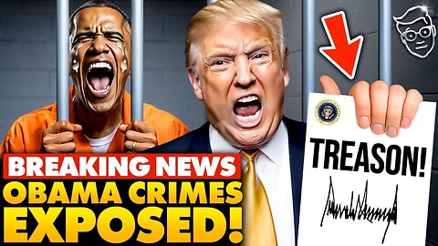 White House Reporters Gasp as Trump Declares Obama 'GUILTY of TREASON' in Live-TV Oval Office Rant