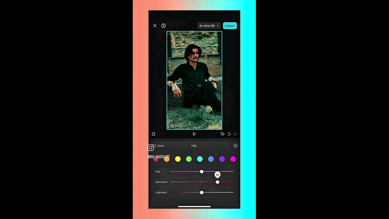High quality video editing