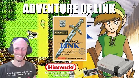 Adventure of Link (NES): Zelda takes a Nap while Link saves Hyrule by Collecting the six Crystals