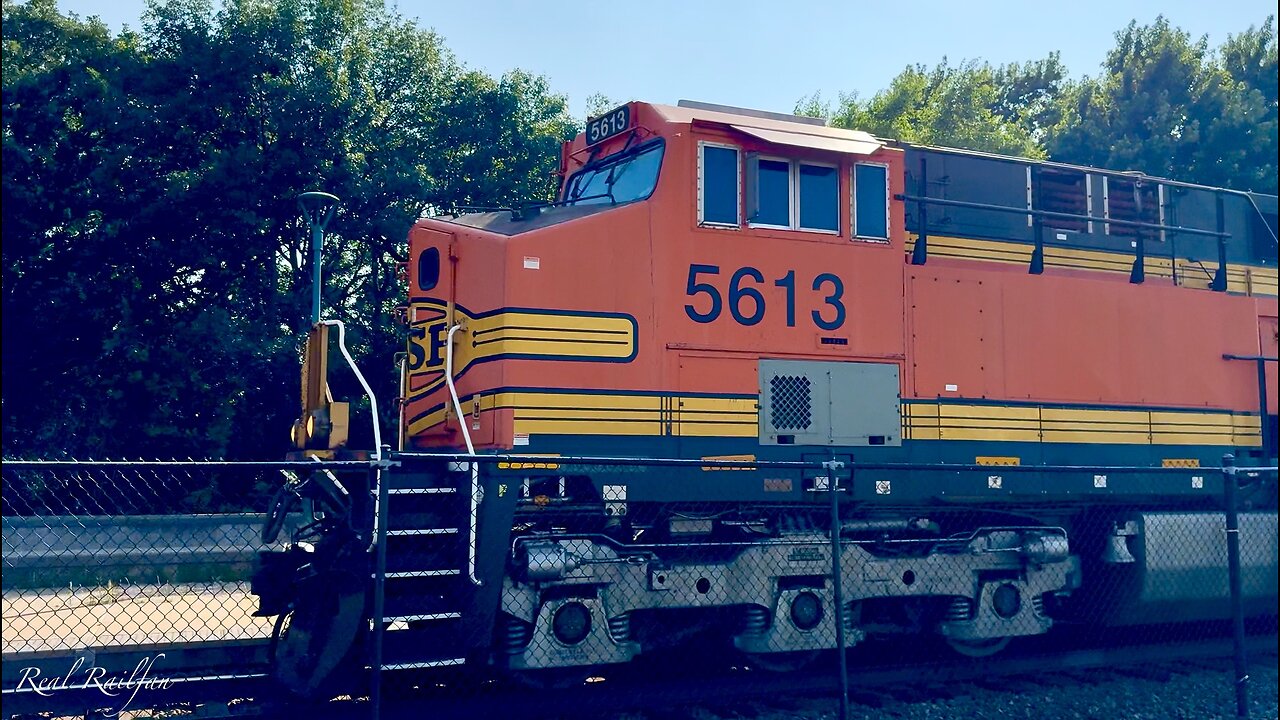 BNSF H2 Duo Was a Short Train - Staples Subdivision