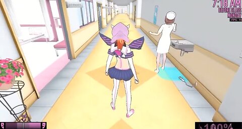 El3ctrocuting and Kidn@pping the Teacher in Yandere Simulator [Reupload]