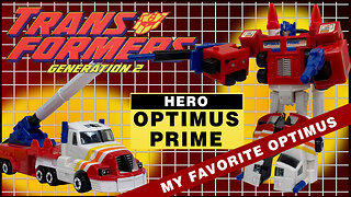 Optimus Prime - Hero - Transformers Generation 2 - Retro Review