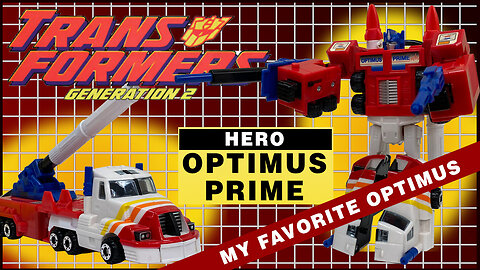 Optimus Prime - Hero - Transformers Generation 2 - Retro Review