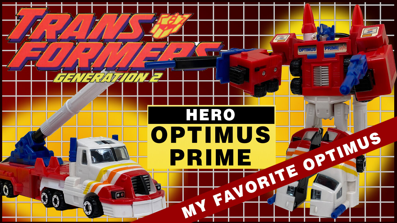 Optimus Prime - Hero - Transformers Generation 2 - Retro Review