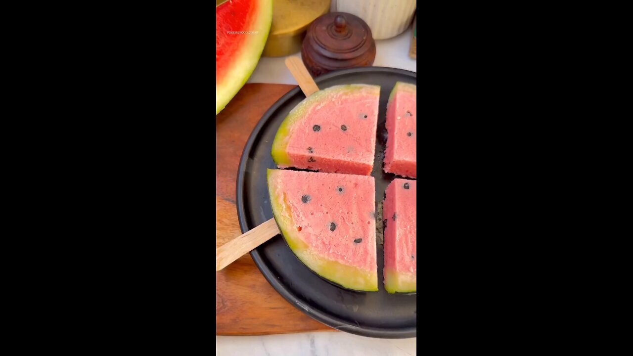 delicious watermelon icecream 🍦