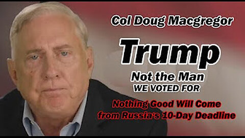 Trump not the man we voted for.