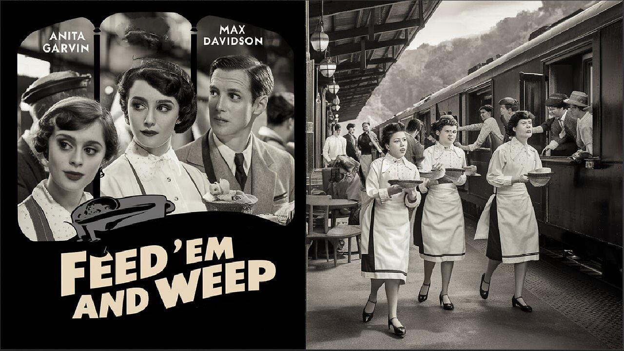 FEED 'EM AND WEEP (1929)Anita Garvin, Marion Byron & Max Davidson | Comedy, Short | B&W| Cinema Gem