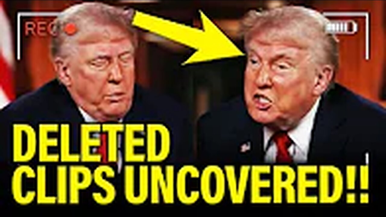 Trump Interview GETS DELETED at KEY MOMENTS in Broadcast