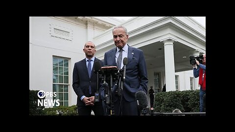 Democratic leaders Schumer and Jeffries hold news briefing on GOP budget bill