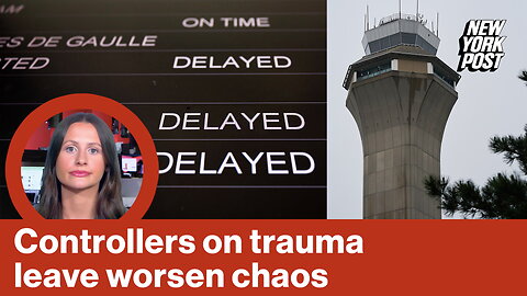 Air traffic controllers on trauma leave worsen chaos | Reporter Replay