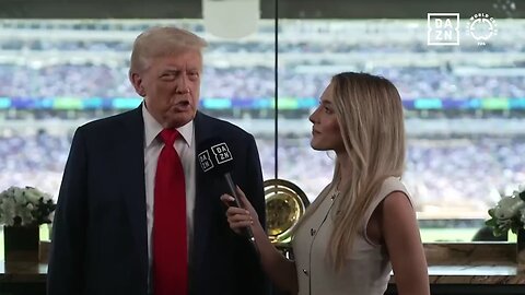 President Trump looks forward to the FIFA World Cup 26 set to take place in the U.S. next year
