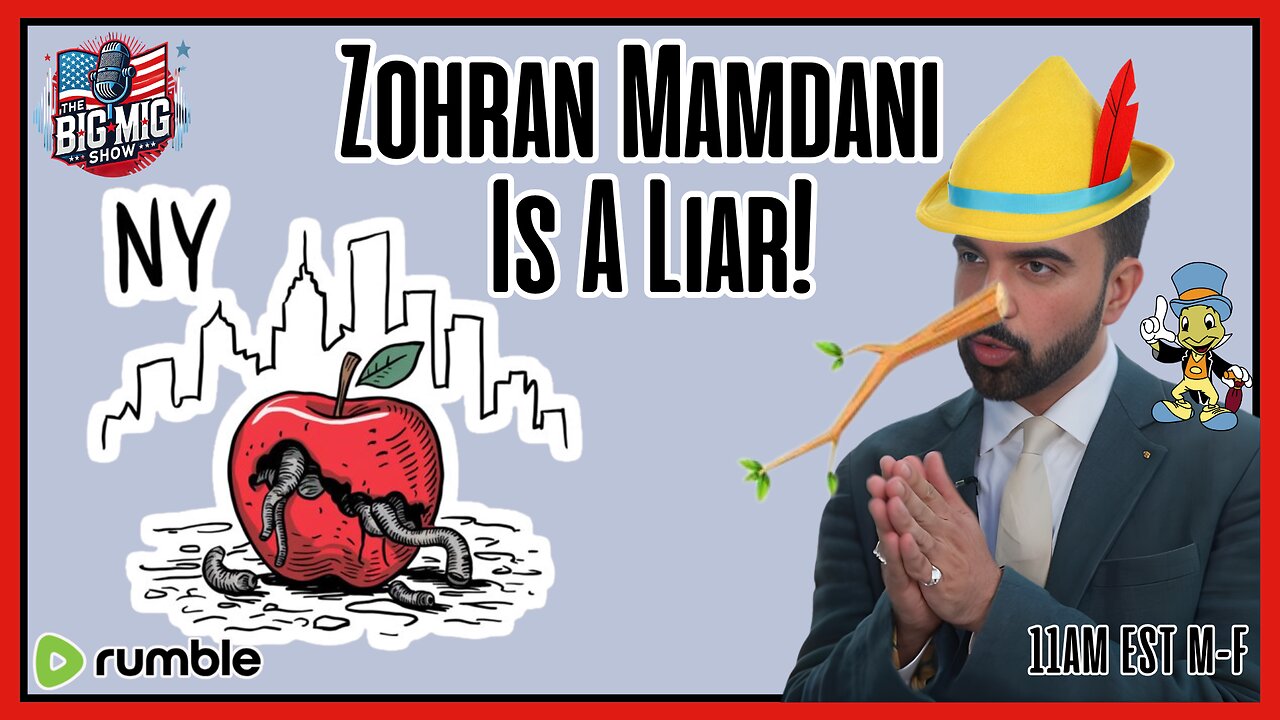 Mamdani Is A Liar - Nothing Will Change Once He Is Elected