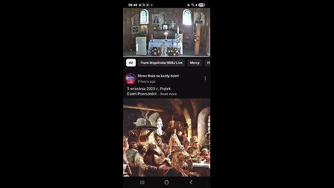 in polish ; Bible verse 05/09/2025